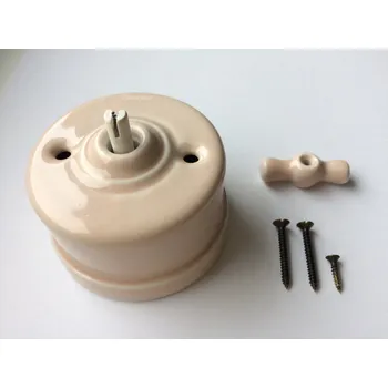 vypínač FONTINI by Font Barcelona Porcelánový vypínač povrchový Garby/spec. růžový pastel Řazení: Vypínač č.6 – schodišťák – ovládá se ze 2 míst 30 308 87 87