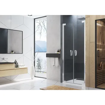 Sprchové dveře CA2C - dvoukřídlé dveře 140 cm CA2C140