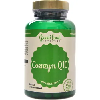 Přírodní produkt Green Food Nutrition Coenzym Q10 60 vegan cps.