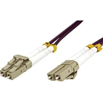 Value Optický patchkabel LC-LC 50/125 (multimode), 3mm, duplex, OM4, LSOH, 5m - 21.99.8755