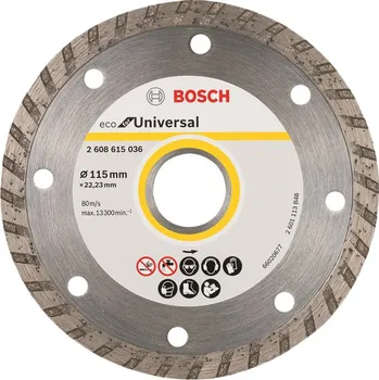 Brusný kotouč Bosch Eco for Universal Turbo 115 mm