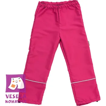 Veselá nohavice MIKROVLÁKNOVÉ KALHOTY JAKO PÍRKO 146 růžová