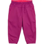 fialkové softshellové kalhoty s microfleecem