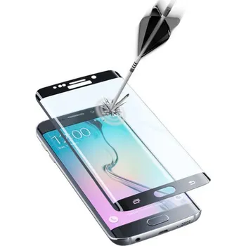 Cellularline ochranné sklo pro Samsung Galaxy S6 EDGE bílé