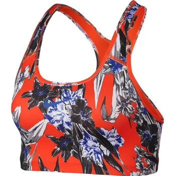 Podprsenka NIKE Swoosh Medium-Support Floral Sports Bra Team Orange/Game Royal