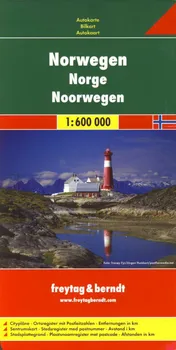 Norsko automapa 1:600 000 - Freytag & Berndt