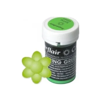 Potravinářské barvivo Barva gelová Sugarflair - Jarní zelená / SPRING GREEN