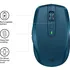 Myš Logitech MX Anywhere 2S Midnight Teal