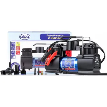 Kompresor Kompresor ALCA dvoupístový 12V vysokoobjemový PROFI