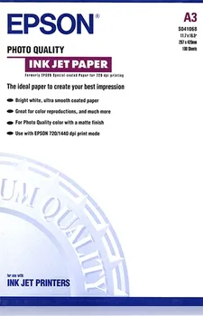 Fotopapír EPSON EPSON Paper A3 Photo Quality Ink Jet (100 sheets)