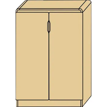 Komoda prostorný prádelník z masivu KUMI IX MAX 113x75/90x58 (design prádelník masiv)