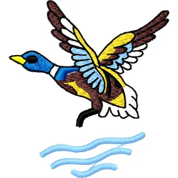 HEDVA ČESKÝ BROKÁT Výšivka KACHNA