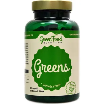 Přírodní produkt Green Food nutrition Greens 120 cps.