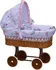 Kolébka pro miminko Scarlett Proutěný košík s boudičkou Pupis