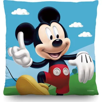 Polštář Dekorační polštář Mickey Mouse 40x40cm CND 3117