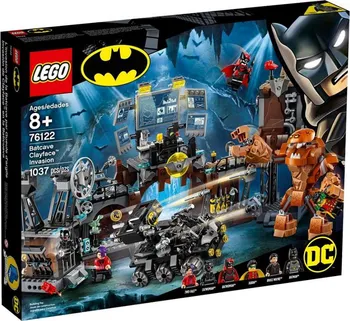 Stavebnice LEGO LEGO Super Heroes 76122 Clayface útočí na Batmanovu jeskyni