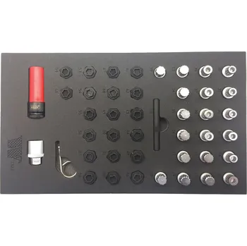 Gola hlavice Welzh Werkzeug sada 42 dílů