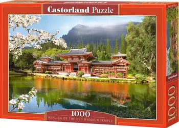 Puzzle Castorland Budhistický chrám Byodo-In 1000 dílků