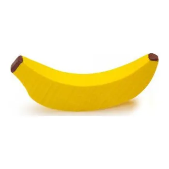 Hra na obchod Erzi obchůdek & kuchyňka - banán malý - dřevěné ovoce na hraní