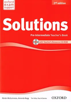 Anglický jazyk Solutions: Pre-Intermediate Teacher's Book – Rónán McGuinnes and col. + [CD]