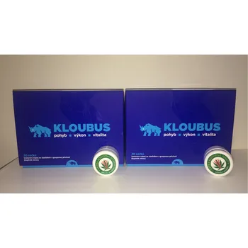 Kloubní výživa Kloubus kloubní výživa 2ks + 5ml konopná mast