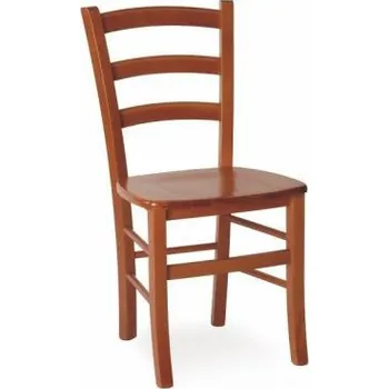 Nábytek Stima Židle PAYSANE-sedák dřevěný/čalouněný sedák: dřevěný