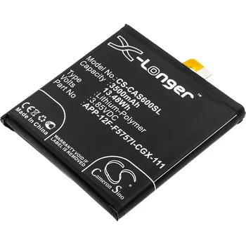 Baterie pro mobilní telefon Baterie Cameron Sino CS-CAS600SL pro CATERPILLAR S60 - neoriginální