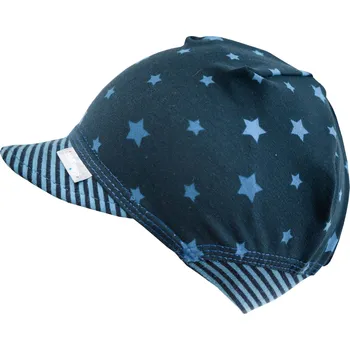 Kšiltovka tmavě modrá kšiltovka s hvězdičkami