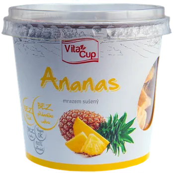 Sušené ovoce VitaCup Ananas plátky 30 g