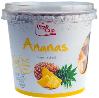 Sušené ovoce VitaCup Ananas plátky 30 g