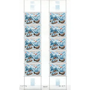 Poštovní známka (1972) MiNr. 1028 ** - Monako - PL - 400. výročí bitvy o Lepanto (1971)