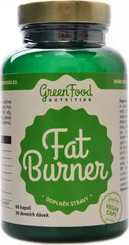Spalovač tuku Green Food nutrition Fat Burner 60 cps.