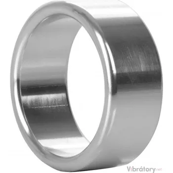 Široký kovový erekční kroužek CalExotics, extra velký (XL)