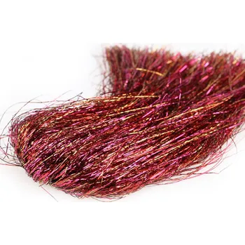 Sybai New Sparkle Hair Crimson Red