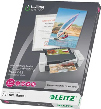 Laminovací fólie Leitz laminovací kapsy UDT A4 125 mic 100 ks