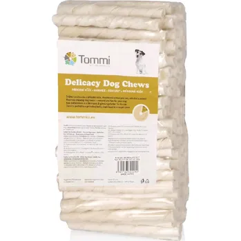 Pamlsek pro psa Tommi tyčinka žvýkací kroucená bílá 12,5 cm/100 ks