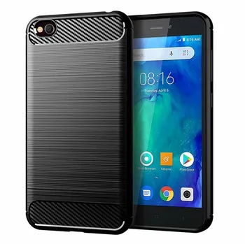 Pouzdro na mobilní telefon Forcell Case Carbon pro Xiaomi Redmi GO černé