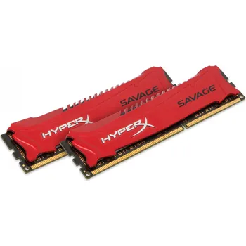 Kingston HyperX Savage 8 GB (2x 4 GB) DDR3 2133 MHz DDR3 (HX321C11SRK2/8) Operační paměť Kingston HyperX Savage 8 GB (2x 4 GB) DDR3 2133 MHz DDR3 (HX321C11SRK2/8)