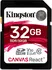 Paměťová karta Kingston Canvas React SDHC 32 GB Class 10 UHS-I U3 V30 A1 (SDR/32GB)