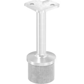 Zábradlí Feldmann Nerezový držák kulatého madla zábradlí pr.42,4 mm 60451-240 brus, na trubku pr.42,4 mm, úhel 90°, svařeno
