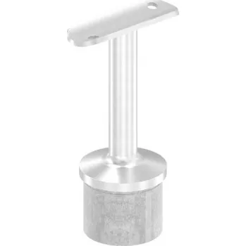 Zábradlí Feldmann Nerezový držák kulatého madla zábradlí pr.42,4 mm 60421-240 brus, na trubku pr.42,4 mm, svařeno