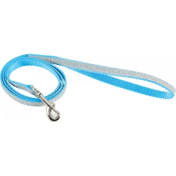 Vodítko kočka SHINY nylon modré 1m Zolux