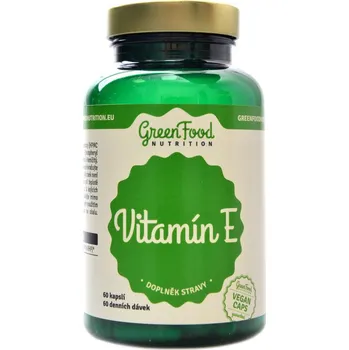 Green Food nutrition Vitamín E 60 cps.