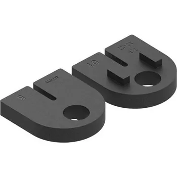 Zábradlí Feldmann 3804-GU - těsnění do držáku skla a plechu - model 38, 25 a 23, pro plech 4 mm, pro zábradlí a schodiště