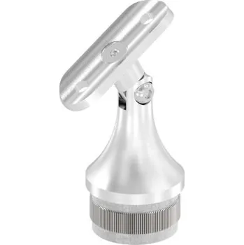 Zábradlí Feldmann Nerezový držák kulatého madla zábradlí pr.42,4 mm 50286-240 brus, na trubku pr.42,4 mm, flexi