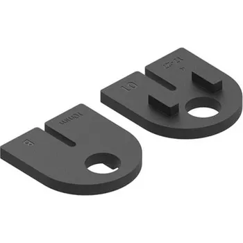 Zábradlí Feldmann 3810-GU - těsnění do držáku skla a plechu - model 38, 33, 25 a 23, pro sklo 10 mm, pro zábradlí a schodiště