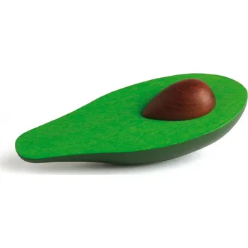 Hra na obchod Erzi obchůdek & kuchyňka - avokádo polovina - dřevěné ovoce na hraní