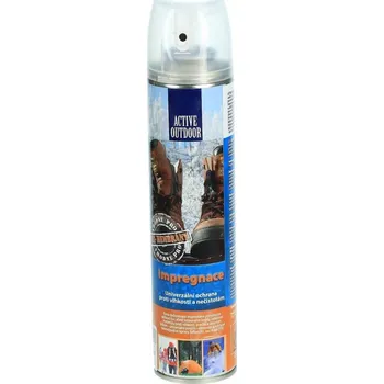 Přípravek pro údržbu obuvi Active Outdoor impregnace pro obuv a oděvy sprej 300 ml