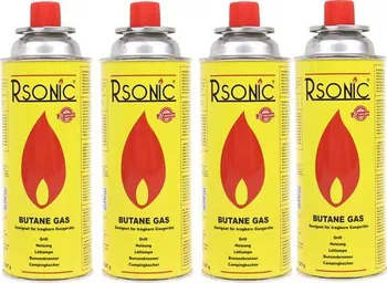 Plynová kartuše Rsonic Butane Gas 4x 227 g