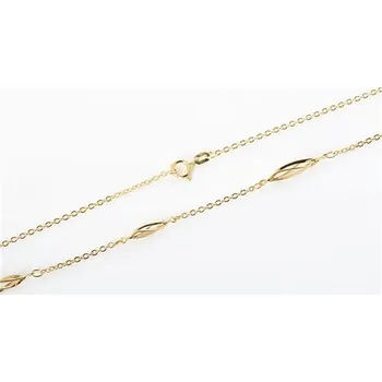 Náhrdelník Stříbrný pozlacený náhrdelník stnah059F